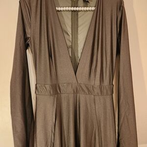 Elegant Long Sleeve Windsor Dress